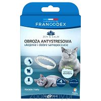 Francodex Obroża antystresowa dla kociąt i kotów 1 x 35 cm obroża