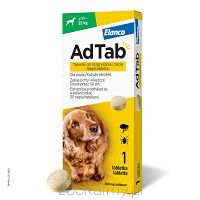 Tabletka na pchły i kleszcze PIES 22-45kg AdTab zamiast Simparica / Bravecto