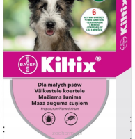 BAYER KILTIX Obroża dla małych psów 38cm - na pchły i kleszcze