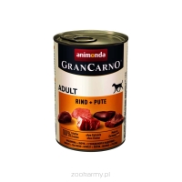 ANIMONDA Pies GranCarno Adult wołowina i indyk 400g