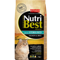 PICART Kot NutriBest Cat Adult Sterilised 2kg kastrowany / sterylizowany